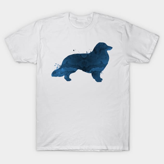 Longhaired dachshund T-Shirt by TheJollyMarten